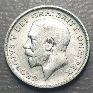 GREAT BRITAIN GRAN BRETAÑA GEORGE V 6 PENCE 1912 MBC
