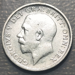 GREAT BRITAIN GRAN BRETAÑA GEORGE V 6 PENCE 1915 BC+
