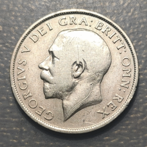 GREAT BRITAIN GRAN BRETAÑA GEORGE V SHILLING 1911 BC+/MBC-