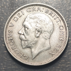 GREAT BRITAIN GRAN BRETAÑA GEORGE V SHILLING 1936 MBC+