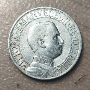 ITALIA REINO VITTORIO EMANUELE III 1 LIRA 1912 EBC-