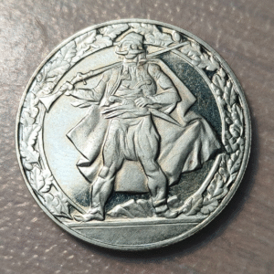 BULGARIA 2 LEVA 1981 HAIDRUKS WARRIORS