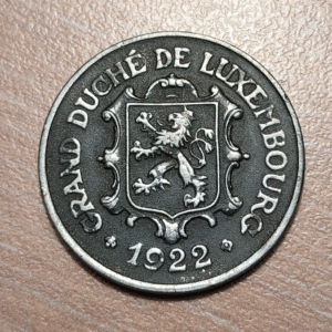 LUXEMBURGO LUXEMBURG 25 CENTIMOS 25 CENTIMES 1922 MBC