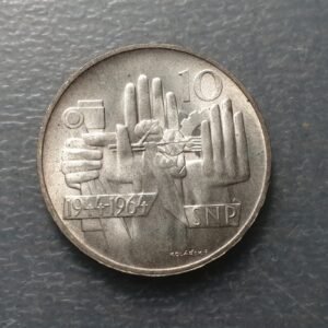 CHECOSLOVAQUIA CZECHOSLOVAKIA 10 KORUN 10 CORONAS 1964 KM-56 SC UNC