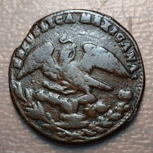 MEXICO 1/4 REAL 1836 Mo A BC+