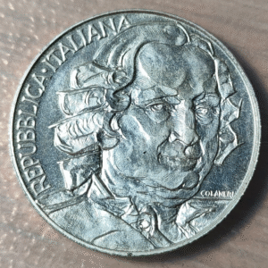 ITALIA REPUBLICA 500 LIRE 1993 CARLO GOLDONI SC UNC