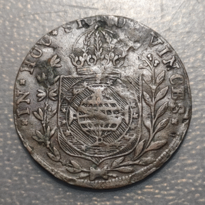 BRASIL BRAZIL PEDRO I 40 REIS 1825 C CUIABA