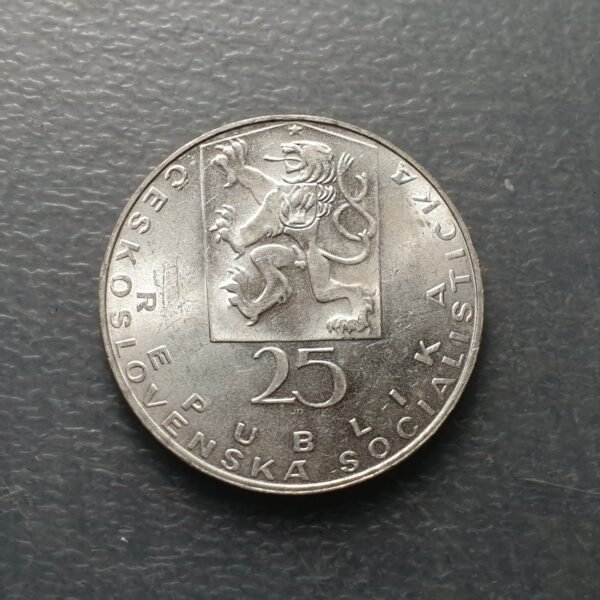 CHECOSLOVAQUIA CZECHOSLOVAKIA 25 KORUN 25 CORONAS 1969 KM-66 SC- - Imagen 2