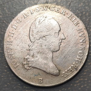 AUSTRIA JOSEPH II 1/4 KRONENTHALER 1788 B