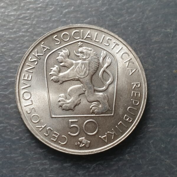 CHECOSLOVAQUIA CZECHOSLOVAKIA 50 KORUN 50 CORONAS 1972 KM-77 SC UNC - Imagen 2