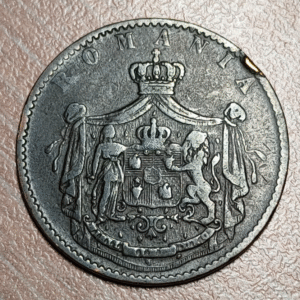 RUMANIA ROMANIA 5 BANI 1867 MBC-/MBC