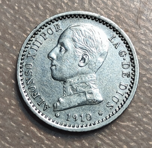 ESPAÑA ALFONSO XIII 50 CENTIMOS 1910