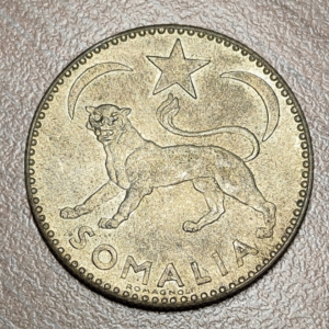 SOMALIA ADMINISTRACION ITALIANA 1 SOMALO 1950 SC UNC