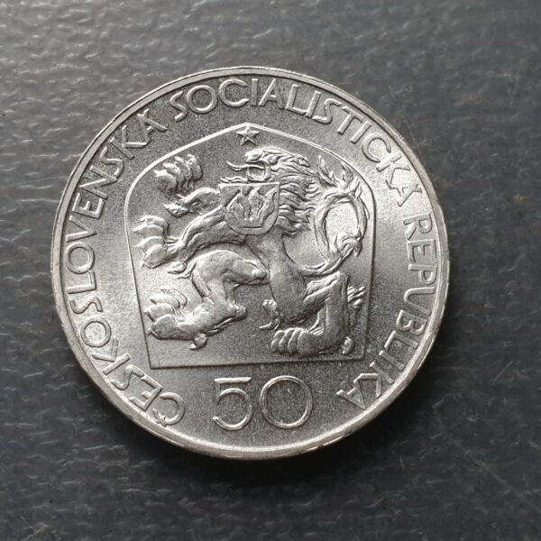 CHECOSLOVAQUIA CZECHOSLOVAKIA 50 KORUN 50 CORONAS 1973 KM-79 SC- - Imagen 2