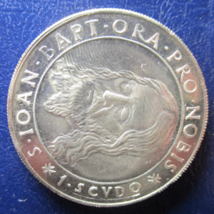 MALTA ORDER ORDEN DE MALTA 1 SCUDO 1964