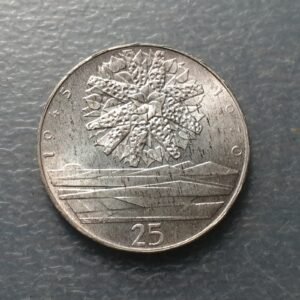 CHECOSLOVAQUIA CZECHOSLOVAKIA 25 KORUN 25 CORONAS 1970 KM-69 SC UNC