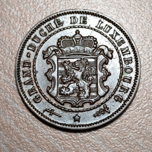 LUXEMBURGO LUXEMBOURG 2 1/2 CENTIMES 1908 EBC+