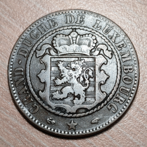 LUXEMBURGO LUXEMBOURG 10 CENTIMES 1860 A MBC
