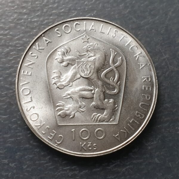 CHECOSLOVAQUIA CZECHOSLOVAKIA 100 KORUN 100 CORONAS 1976 KM-85 SC UNC - Imagen 2