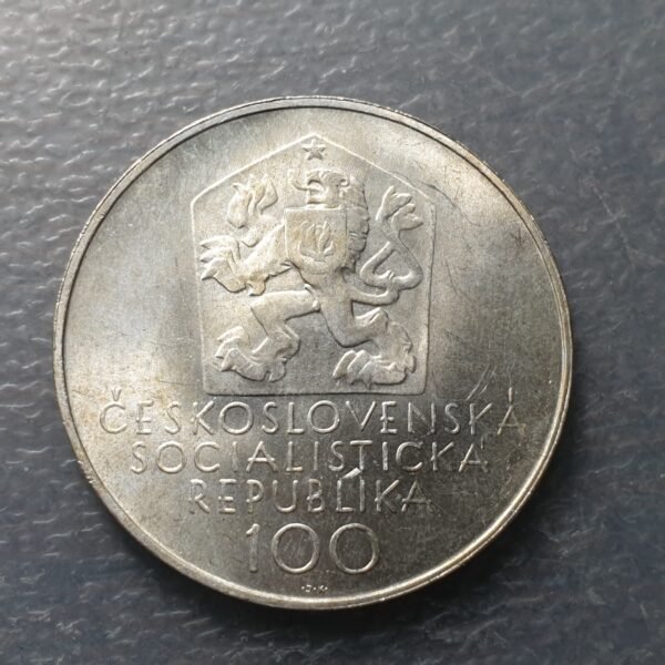 CHECOSLOVAQUIA CZECHOSLOVAKIA 100 KORUN 100 CORONAS 1971 KM-73 SC- - Imagen 2