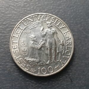 CHECOSLOVAQUIA CZECHOSLOVAKIA 100 KORUN 100 CORONAS 1948 KM-26 EBC-/SC