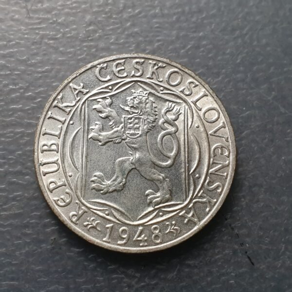 CHECOSLOVAQUIA CZECHOSLOVAKIA 100 KORUN 100 CORONAS 1948 KM-26 EBC-/SC - Imagen 2
