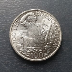 CHECOSLOVAQUIA CZECHOSLOVAKIA 100 KORUN 100 CORONAS 1949 KM-29 SC-