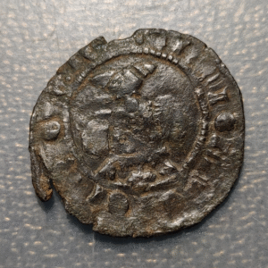 SPAIN HENRY II REAL DE VELLON ND (1368-1379) TIPO GENERAL SIN MARCA DE CECA