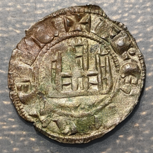 SPAIN TOLEDO FERDINAND IV PEPION ND (1295-1312) TIPO GENERAL