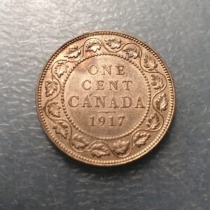 CANADA GEORGE V 1 CENT 1917 EBC