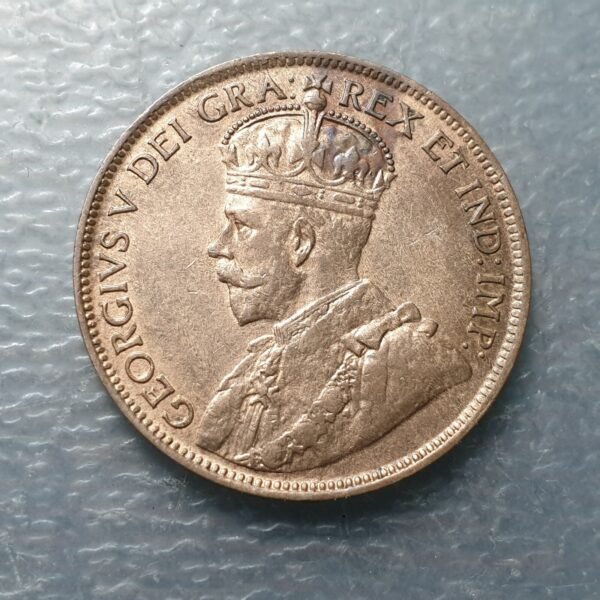 CANADA GEORGE V 1 CENT 1917 EBC - Imagen 2