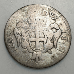 ITALIA GENOVA 1 LIRA 1750 BC