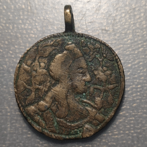 MEDALLA RELIGIOSA RUSIA PERIODO DE LA EMPERATRIZ CATALINA II SIGLO XVIII