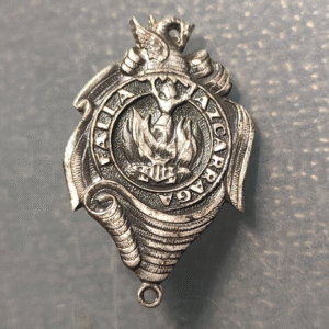 MEDALLA VALENCIA FALLAS INSIGNIA FALLA AZCARRAGA FALTA PASADOR METAL PLATEADO