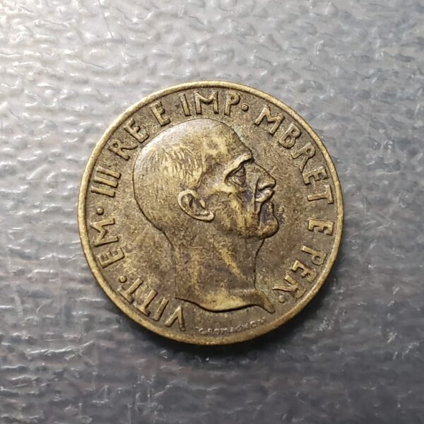 ALBANIA OCUPACION ITALIANA 0,05 LEK 1940 EBC - Imagen 2