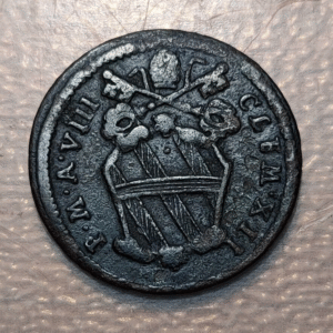 ESTADOS PAPALES CLEMENTE XII (1730-1740) QUATTRINO ROMANO 1738