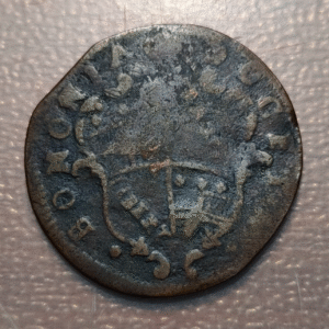 ESTADOS PAPALES BOLOGNA BOLONIA MEZZO BOLOGNINO 1731?