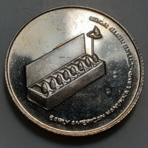 ISRAEL 10 LIROT 1976 PROOF SC-/SC