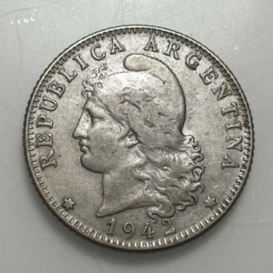 ARGENTINA 20 CENTAVOS 1942 MBC-