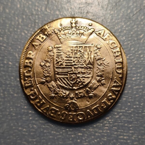 MEDALLA MODERNA ESPAÑA SPAIN PAISES BAJOS NETHERLANDS ALBERTO & ISABEL 32mm - Imagen 2