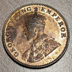 INDIA BRITÁNICA BRITISH INDIA GEORGE V 1/4 ANNA 1936 SC UNC