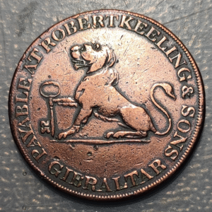 GIBRALTAR 2 CUARTOS 1810 BC+