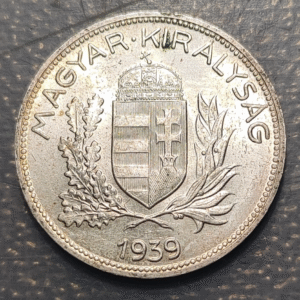 HUNGRIA HUNGARY 1 PENGO 1939 BP SC UNC
