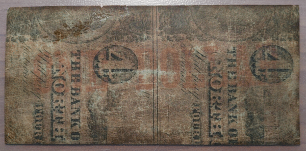 ESTADOS UNIDOS USA EEUU NORTH CAROLINA DEL NORTE 1 DOLLAR 1 DOLAR 1861 PS 2327b - Imagen 2