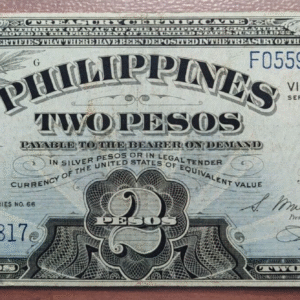 FILIPINAS PHILIPPINES 2 PESOS 1944 VICTORY P 95 MBC+