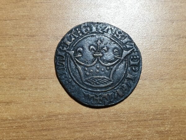 FRANCIA FRANCE JETON DE COMPTE A LA COURONNE "AVE MARIA GRASIA PLENA" 26 mm MBC