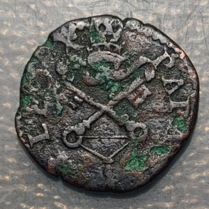 ESTADOS PAPALES VATICANO REGGIO EMILIO LEON X (1513-1521) MEDICI BAGATTINO S/F