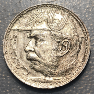 BRASIL BRAZIL 2000 REIS 1935 MBC+