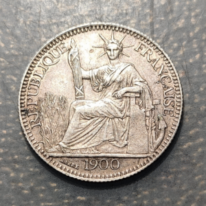 INDOCHINA FRANCESA FRENCH INDOCHINE 10 CENTIMES 1900