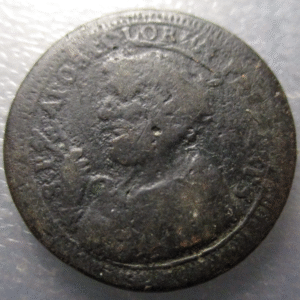 ESTADOS PAPALES PONTIFICIO VATICANO ROMA PIO VI 2 1/2 BAIOCCHI 1796